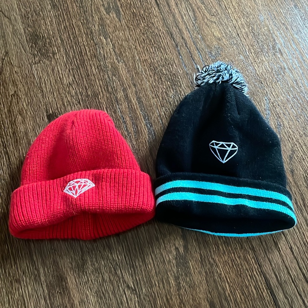 Diamond Supply Co. beanies bundle